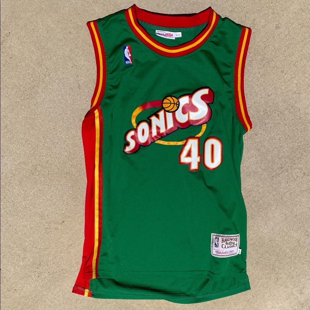 Sonics Jersey - Kemp #40 - Mitchell & Ness